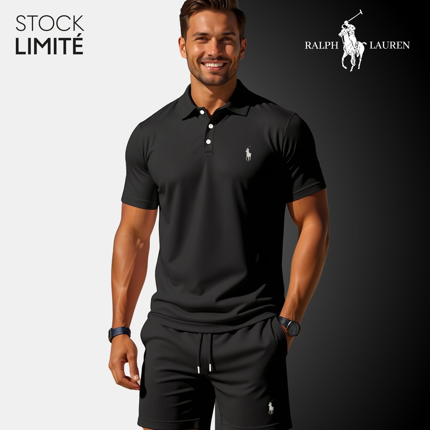 RL Ensemble Polo & Short Homme – | Édition Limitée