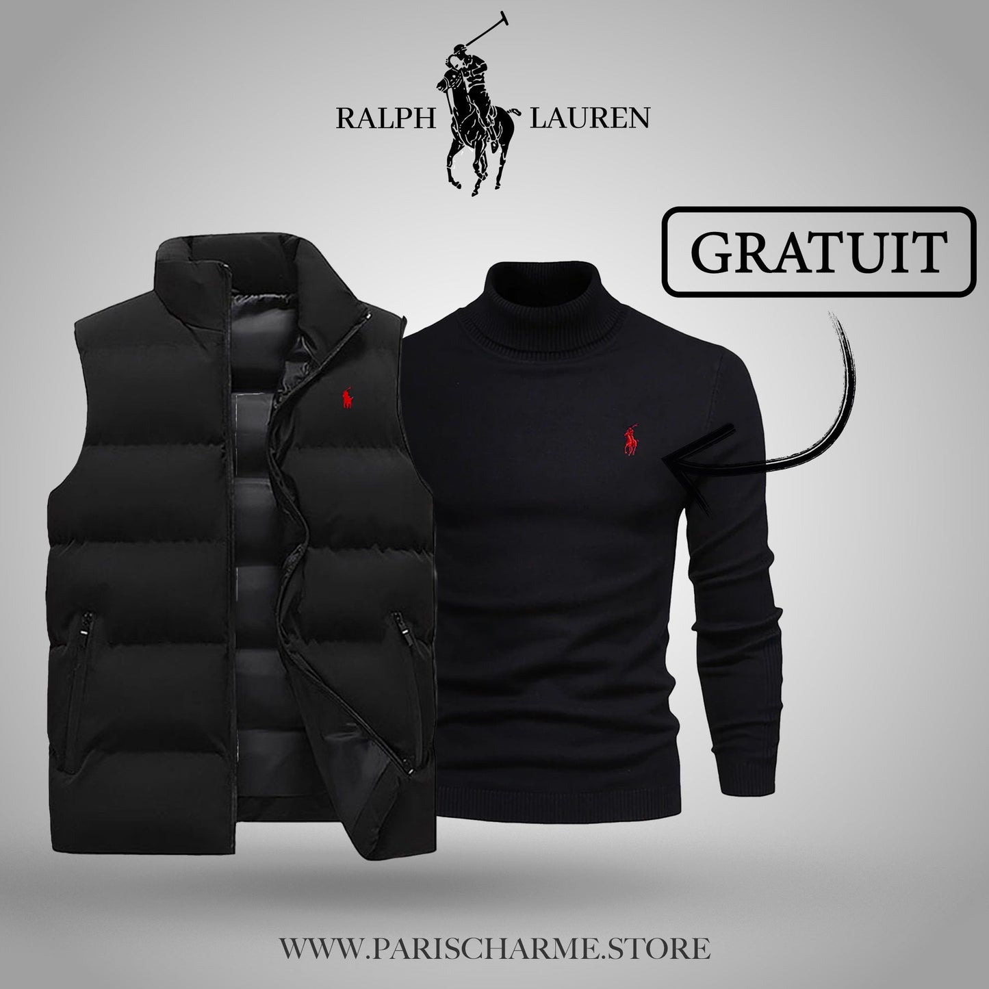 RL Gilet + Pull Offert (DESTOCKAGE)