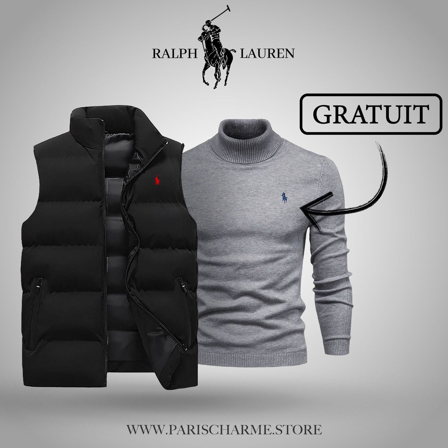 RL Gilet + Pull Offert (DESTOCKAGE)