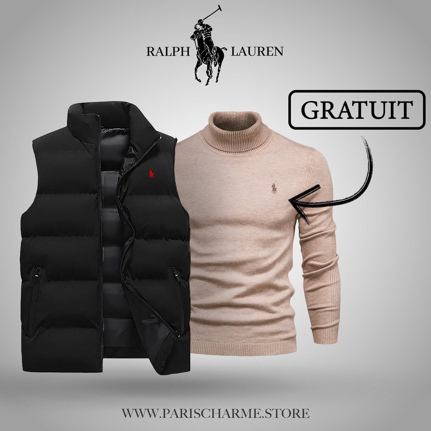 RL Gilet + Pull Offert (DESTOCKAGE)