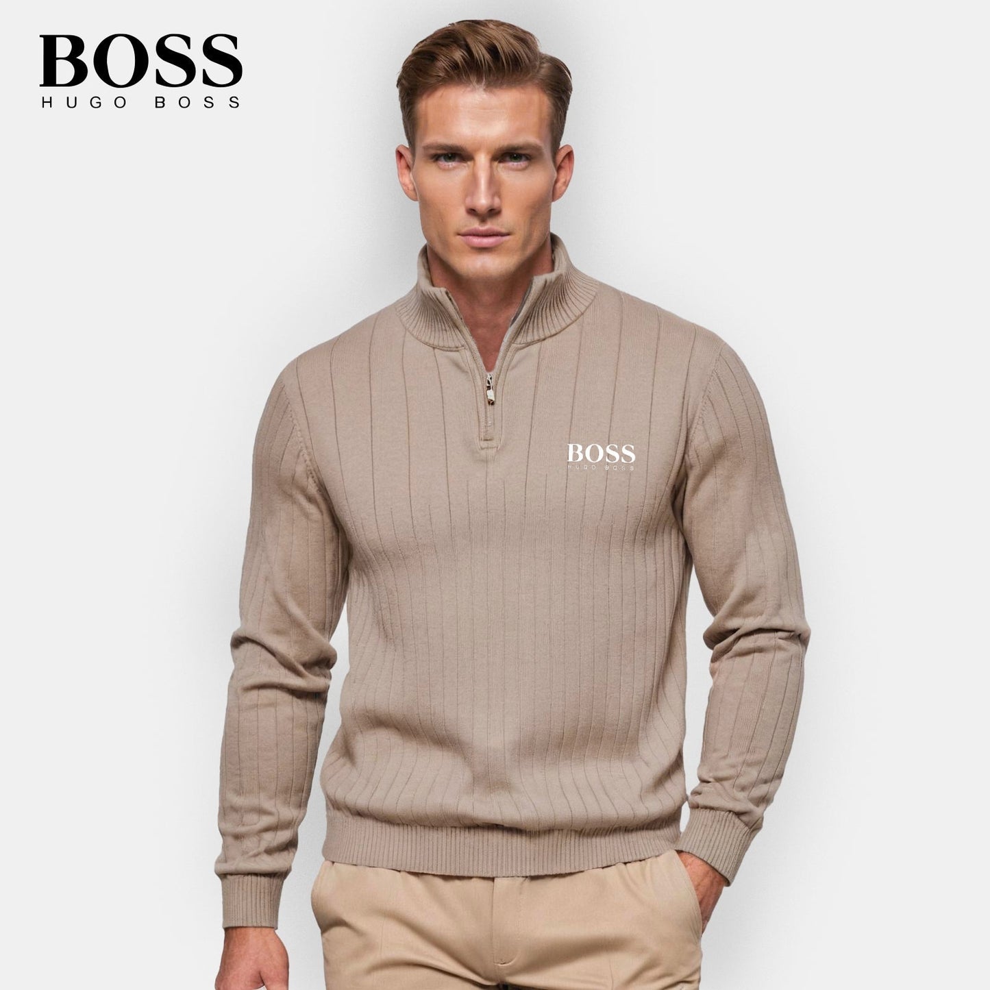 HB Maglione con zip (LIQUIDAZIONE)