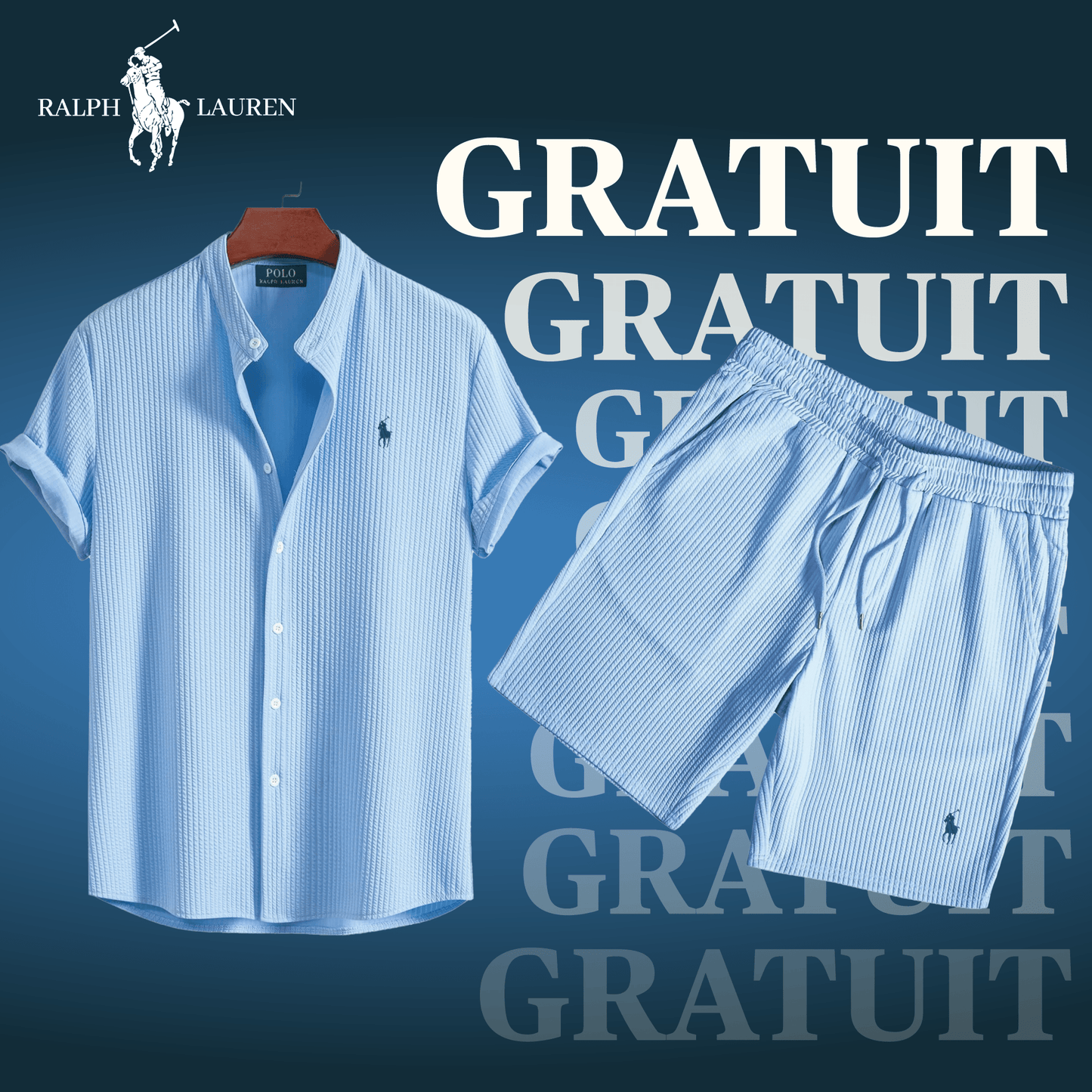 RL OFFRE D'ÉTÉ (CHEMISE ACHETÉE = SHORT OFFERT)