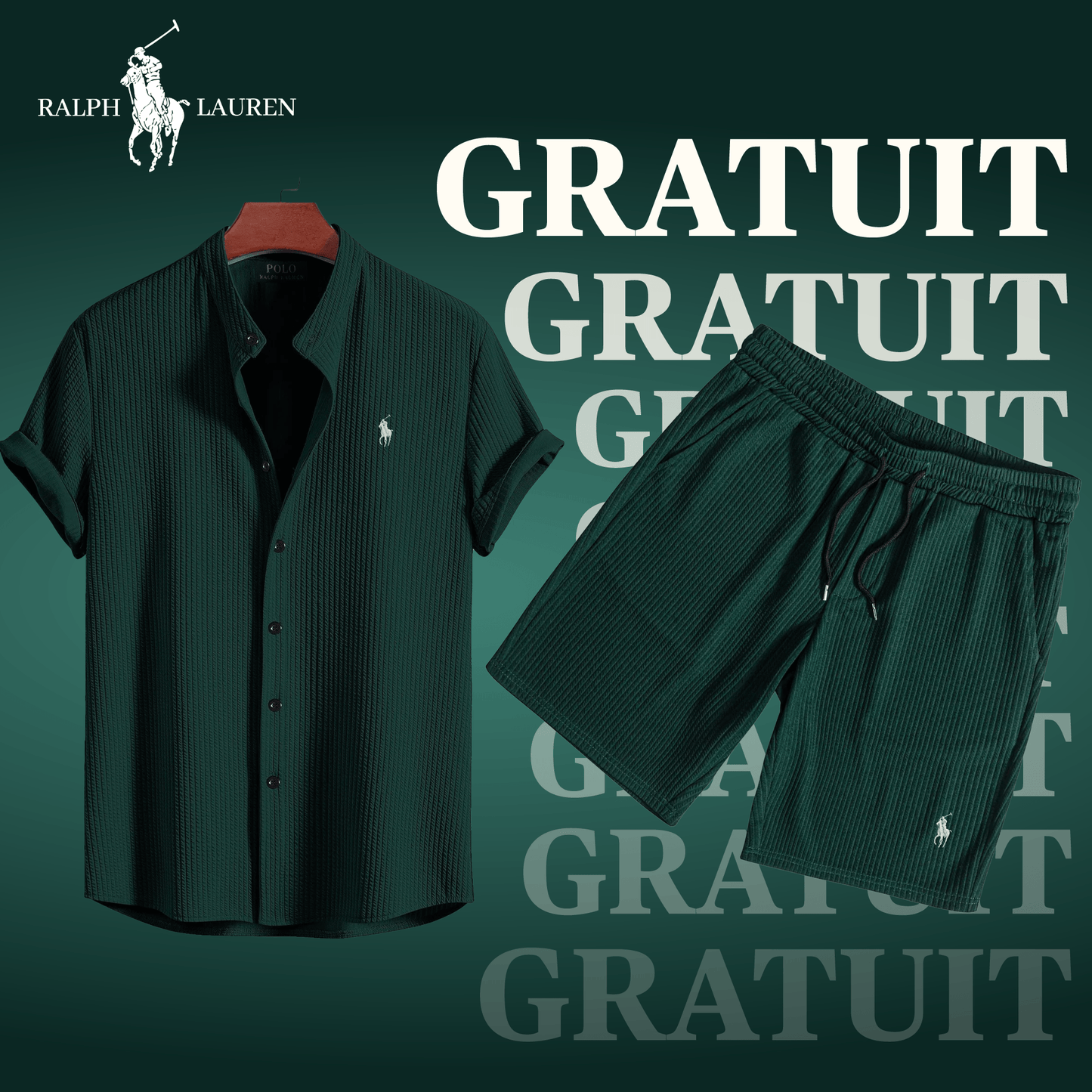 RL OFFRE D'ÉTÉ (CHEMISE ACHETÉE = SHORT OFFERT)