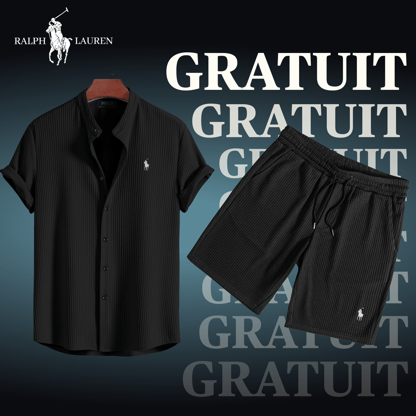 RL OFFRE D'ÉTÉ (CHEMISE ACHETÉE = SHORT OFFERT)