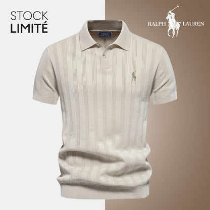 RL Polo Homme Maille Texturée RL