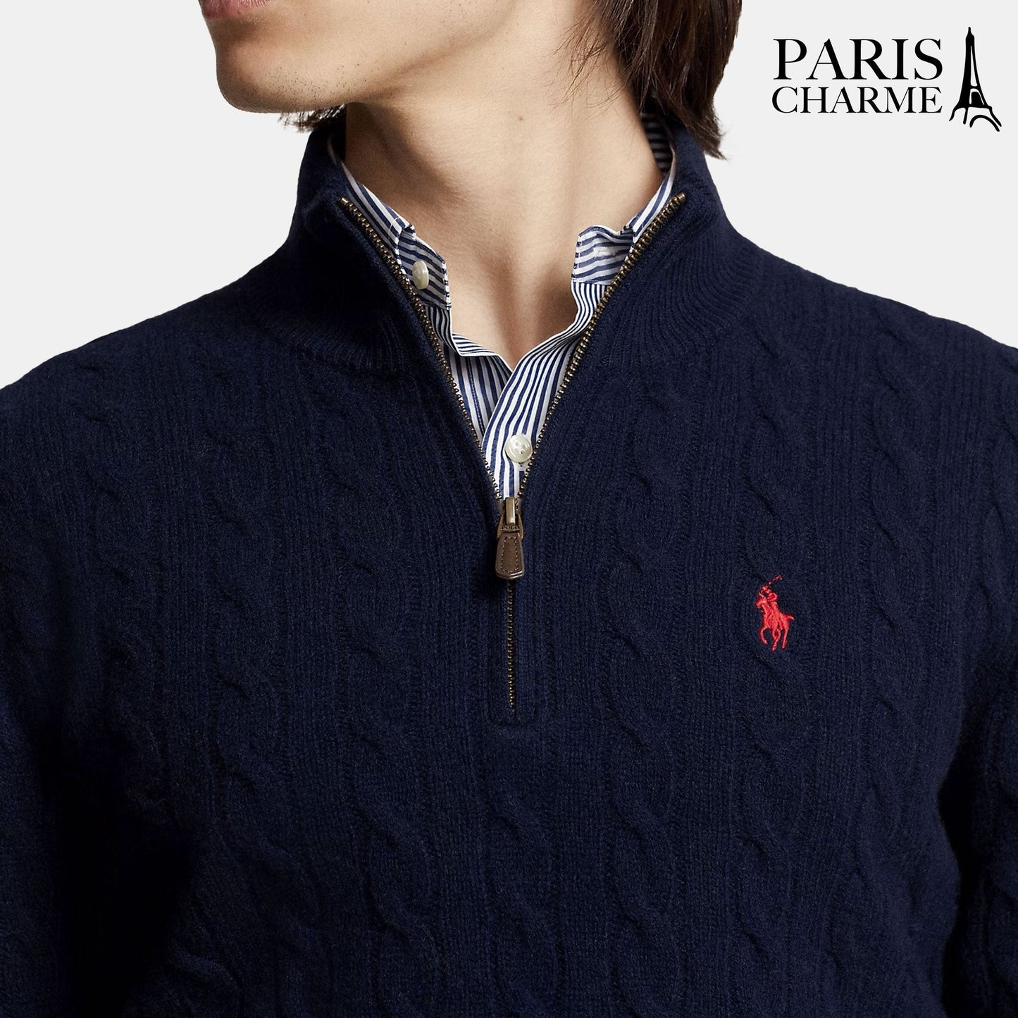 RL Pull Torsadé Cachemire (DÉSTOCKAGE)